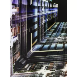 Bilder-KARE Design Bild Glas Science Fiction 120X180Cm