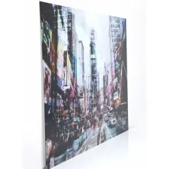 Bilder-KARE Design Bild Glas Times Square Move 70X90Cm
