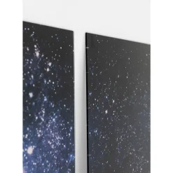 Bilder-KARE Design Bild Glas Triptychon Man In Space 160X240