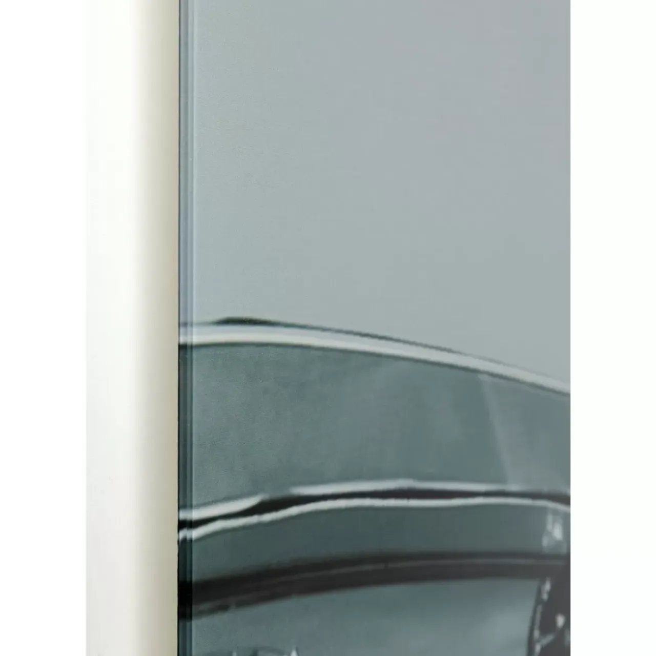 Bilder-KARE Design Bild Glas Triptychon Oldtimer Back 240X160Cm