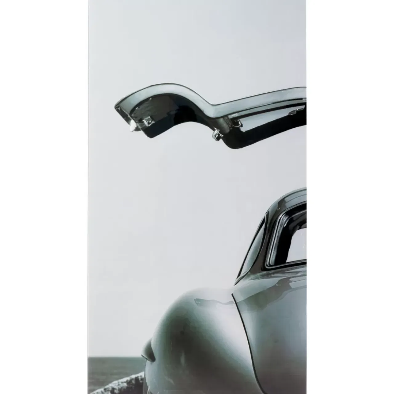 Bilder-KARE Design Bild Glas Triptychon Oldtimer Back 240X160Cm