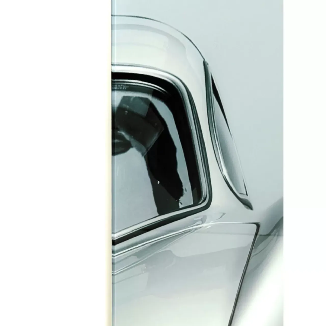 Bilder-KARE Design Bild Glas Triptychon Oldtimer Back 240X160Cm