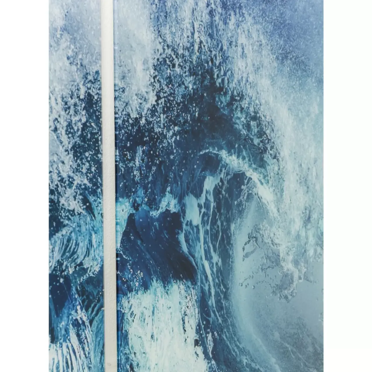 Bilder-KARE Design Bild Glas Triptychon Wave 240X160Cm (3/Set)