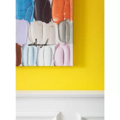Bilder-KARE Design Bild Touched Colorful Dots 140X200Cm