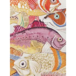 Bilder-KARE Design Bild Touched Fish Meeting One 100X75Cm