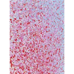 Bilder-KARE Design Bild Touched Flower Boat Blau Pink 80X100Cm