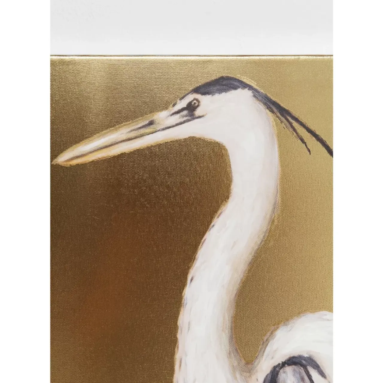 Bilder-KARE Design Bild Touched Heron Left 70X50Cm