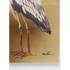 Bilder-KARE Design Bild Touched Heron Left 70X50Cm