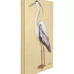 Bilder-KARE Design Bild Touched Heron Left 70X50Cm