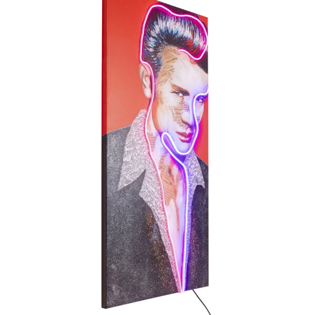 Bilder-KARE Design Bild Touched Idol James Neon 160X80