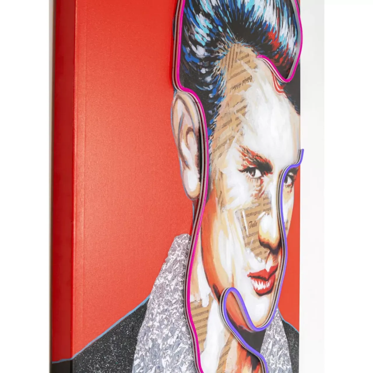 Bilder-KARE Design Bild Touched Idol James Neon 160X80