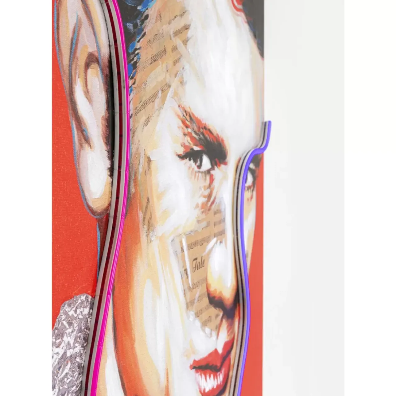 Bilder-KARE Design Bild Touched Idol James Neon 160X80