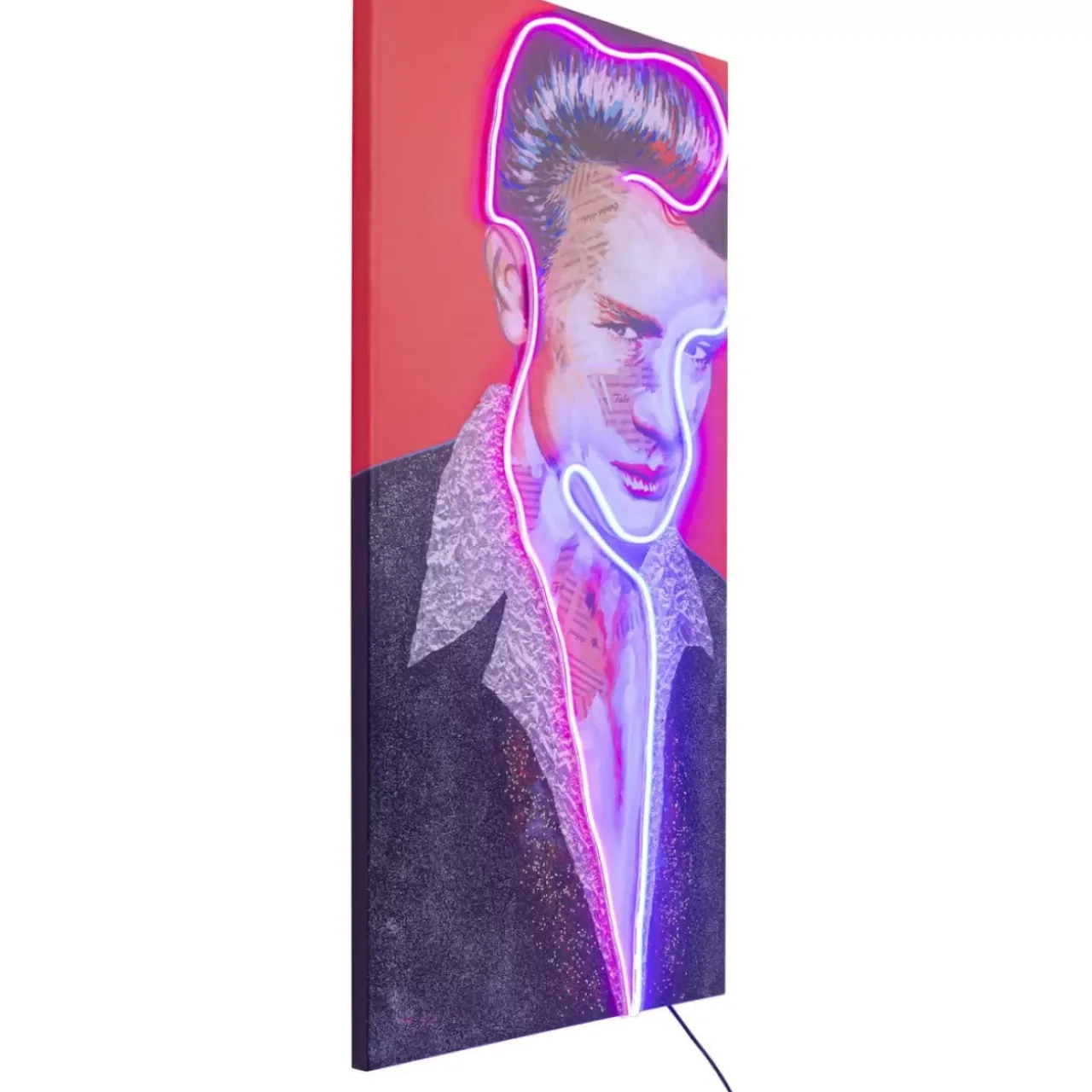 Bilder-KARE Design Bild Touched Idol James Neon 160X80