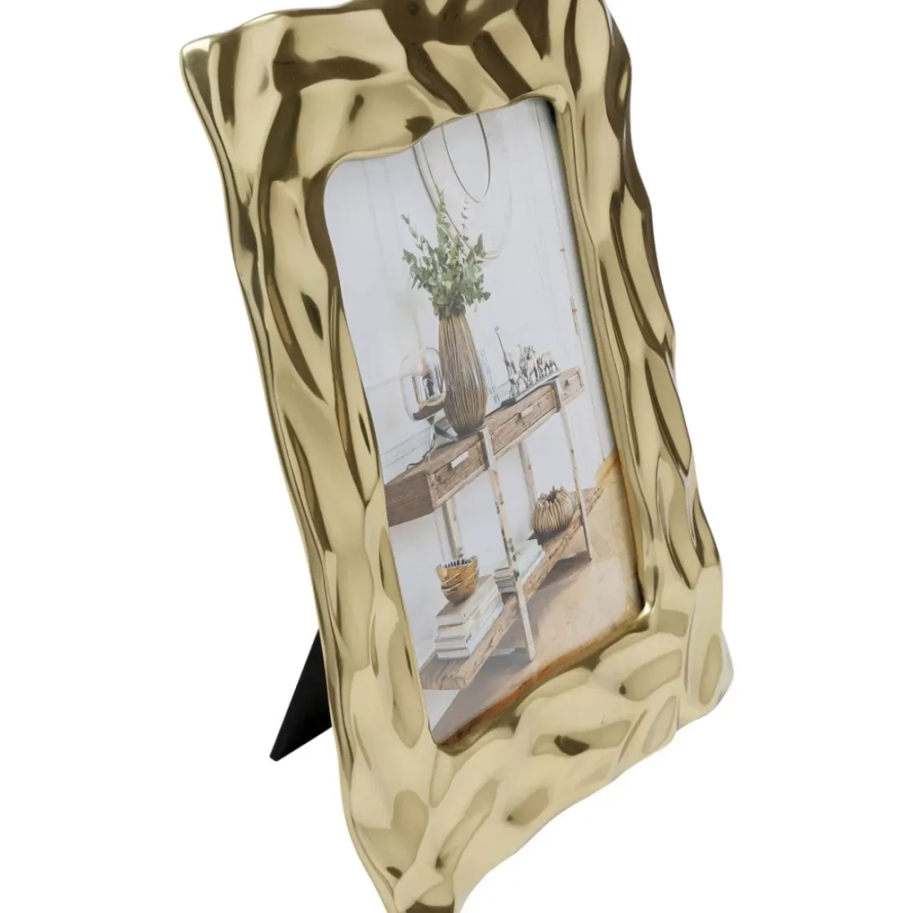 Deko & Geschenkartikel-KARE Design Bilderrahmen Jade Square Gold 21X26Cm