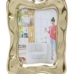 Deko & Geschenkartikel-KARE Design Bilderrahmen Jade Swing Gold 21X26Cm