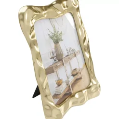 Deko & Geschenkartikel-KARE Design Bilderrahmen Jade Swing Gold 13X18Cm