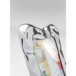 Deko & Geschenkartikel-KARE Design Bilderrahmen Jade Swing Silber 13X18Cm
