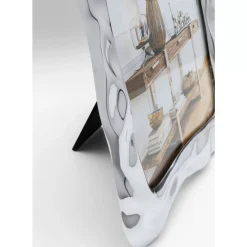 Deko & Geschenkartikel-KARE Design Bilderrahmen Jade Swing Silber 21X26Cm