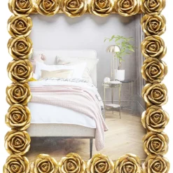 Deko & Geschenkartikel-KARE Design Bilderrahmen Romantic Rose Gold 26X31Cm