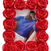 Deko & Geschenkartikel-KARE Design Bilderrahmen Romantic Rose Rot 11X13Cm