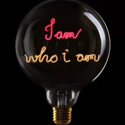 Leuchtmittel-KARE Design Birne "I Am Who I Am"