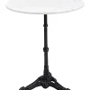 Outdoormöbel-KARE Design Bistrotisch Kaffeehaus Rund Weiss O60