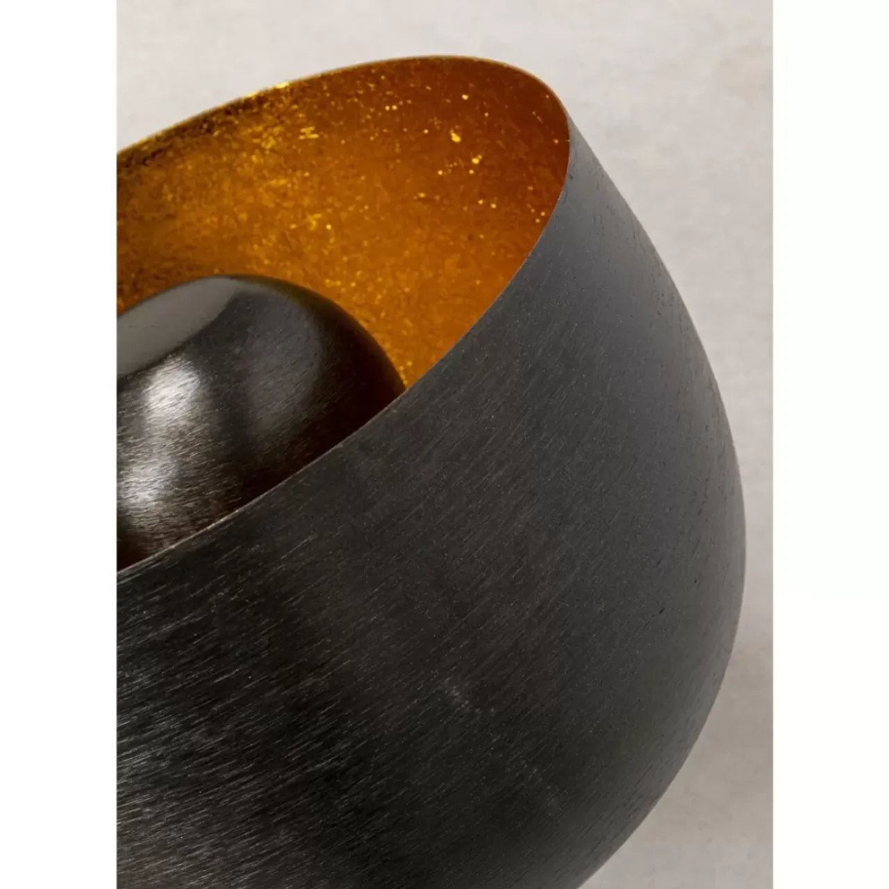 Steh & Bodenleuchten-KARE Design Bodenleuchte Apollon Smooth Schwarz O28Cm