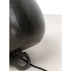 Steh & Bodenleuchten-KARE Design Bodenleuchte Apollon Smooth Schwarz O28Cm