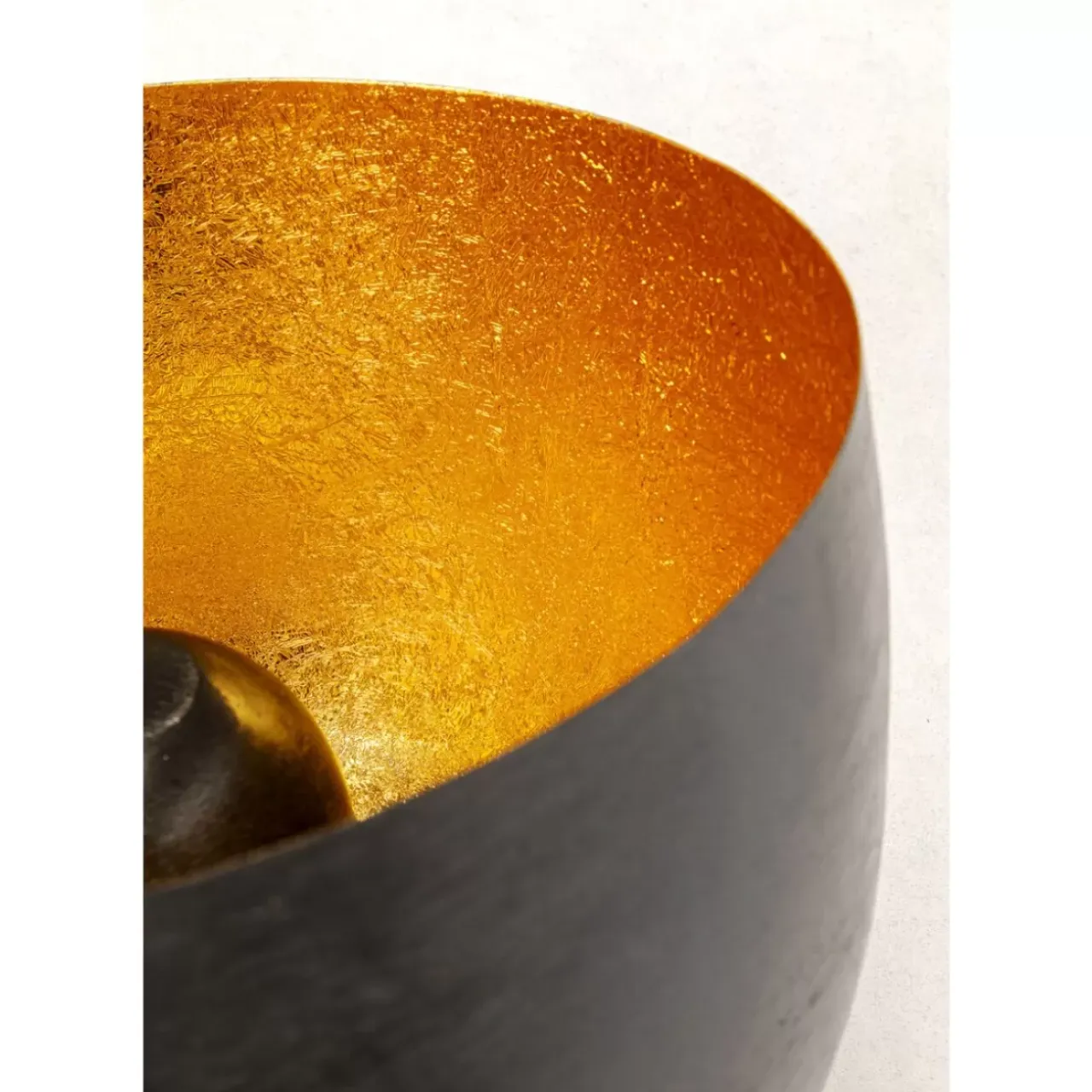 Steh & Bodenleuchten-KARE Design Bodenleuchte Apollon Smooth Schwarz O35Cm