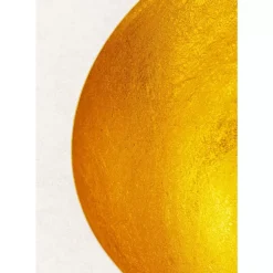 Steh & Bodenleuchten-KARE Design Bodenleuchte Apollon Smooth Gold O35Cm