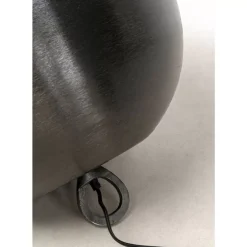 Steh & Bodenleuchten-KARE Design Bodenleuchte Apollon Smooth Schwarz O50Cm