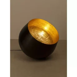 Steh & Bodenleuchten-KARE Design Bodenleuchte Apollon Smooth Schwarz O50Cm