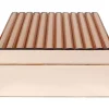 Aufbewahrung & Ordnung-KARE Design Box Elegant Bronze 21X10Cm