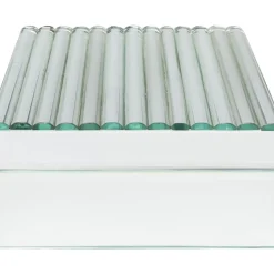 Aufbewahrung & Ordnung-KARE Design Box Elegant Silber 16X8Cm