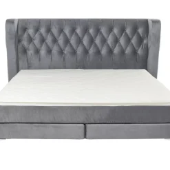 Betten-KARE Design Boxspringbett Benito Moon Grau 160X200Cm