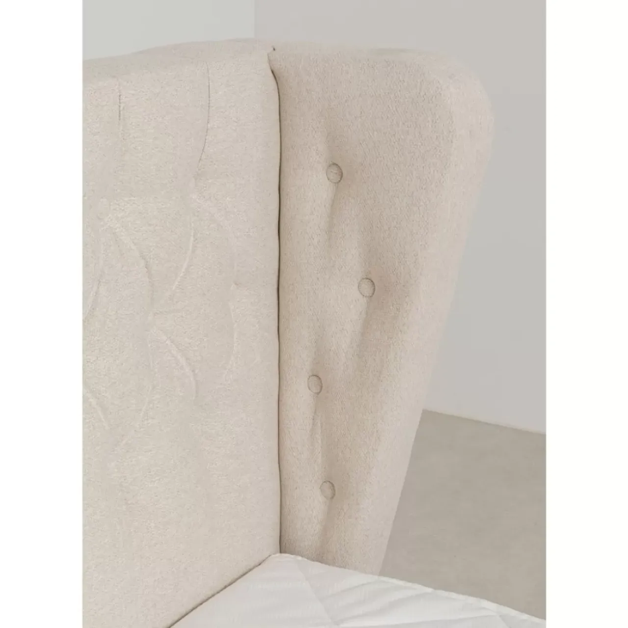 Betten-KARE Design Boxspringbett Benito Moon Creme 180X200Cm
