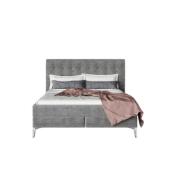 Betten-KARE Design Boxspringbett Benito Star Grau 160X200Cm
