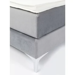 Betten-KARE Design Boxspringbett Benito Star Grau 160X200Cm