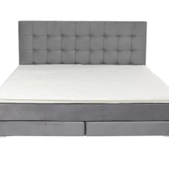 Betten-KARE Design Boxspringbett Benito Star Grau 180X200Cm