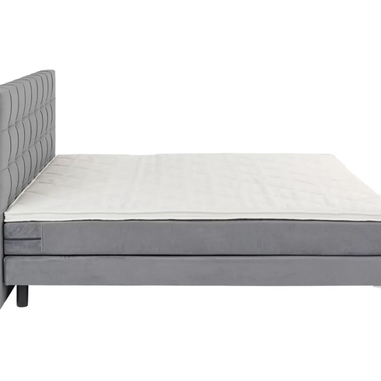 Betten-KARE Design Boxspringbett Benito Star Grau 180X200Cm