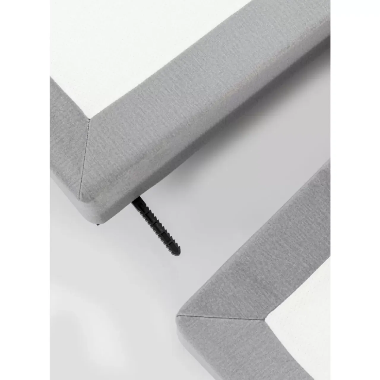 Betten-KARE Design Boxspringbett Benito Star Grau 180X200Cm