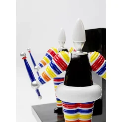 Deko & Geschenkartikel-KARE Design Buchstutze Artist Stripes (2/Set)