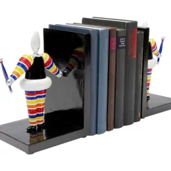 Deko & Geschenkartikel-KARE Design Buchstutze Artist Stripes (2/Set)
