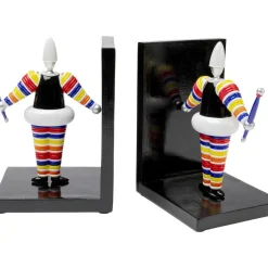 Deko & Geschenkartikel-KARE Design Buchstutze Artist Stripes (2/Set)