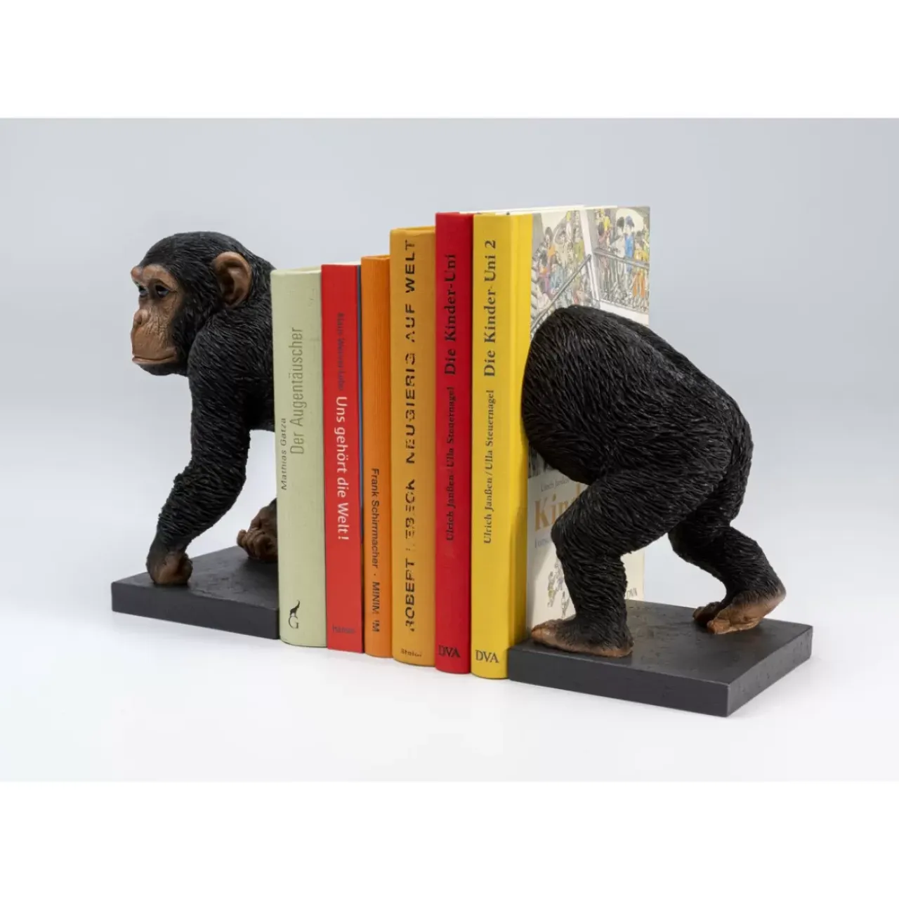 Deko & Geschenkartikel-KARE Design Buchstutze Chimp (2/Set)