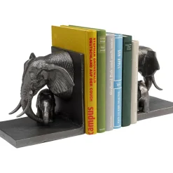 Deko & Geschenkartikel-KARE Design Buchstutze Elephant Family (2/Set)
