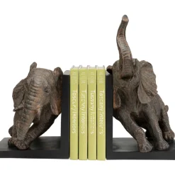 Deko & Geschenkartikel-KARE Design Buchstutze Elephants 25 (2/Set)