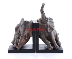 Deko & Geschenkartikel-KARE Design Buchstutze Elephants 42 (2/Set)