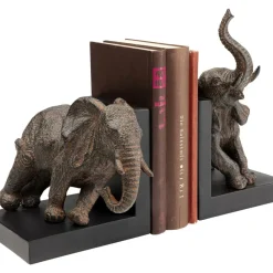 Deko & Geschenkartikel-KARE Design Buchstutze Elephants 42 (2/Set)