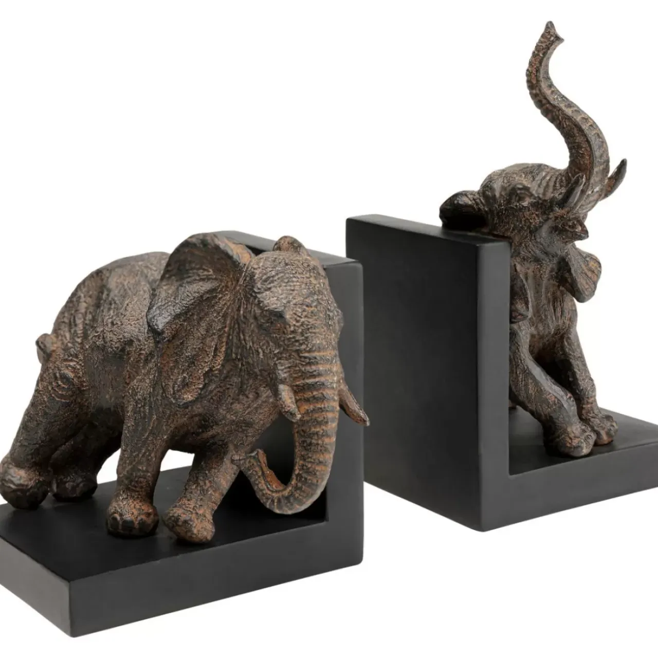 Deko & Geschenkartikel-KARE Design Buchstutze Elephants 42 (2/Set)